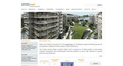 Desktop Screenshot of keppelland.com.sg